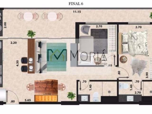 Apartamento para Venda em Santos - 2